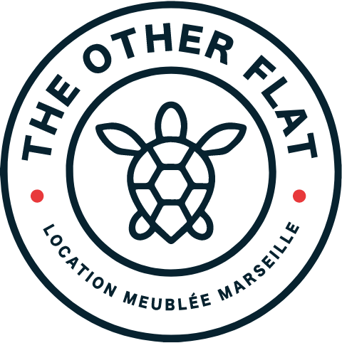 Voici le logo principal de The Other Flat, agence spécialisée en location meublée Marseille.